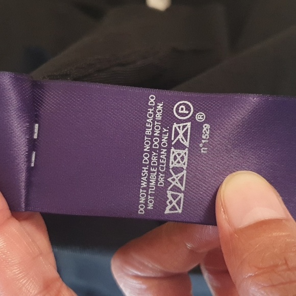 Ralph Lauren Purple Label Mulberry Silk Scarf-neck Sweater - Picture 12 of 16